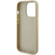 Guess Husa Fixed Glitter 4G Metal Logo iPhone 15 Pro Max Auriu