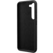 Guess Husa Liquid Silicone Metal Logo Samsung Galaxy S23 Plus Negru