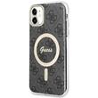 Guess Husa MagSafe iPhone 11 Negru