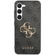 Guess Husa PU 4G Metal Logo Samsung Galaxy A35 5G Gri