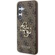 Guess Husa PU 4G Metal Logo Samsung Galaxy A35 5G Maro