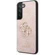 Guess Husa PU 4G Metal Logo Samsung Galaxy S23 Roz