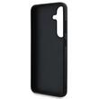 Guess Husa PU 4G Metal Logo Samsung Galaxy S25 Maro