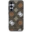 Guess Husa PU 4G Peony MagSafe Samsung Galaxy S25 Maro