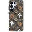 Guess Husa PU 4G Peony MagSafe Samsung Galaxy S25 Ultra Maro