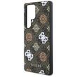 Guess Husa PU 4G Peony MagSafe Samsung Galaxy S25 Ultra Maro