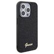 Guess Husa Square Mirror Script Logo iPhone 15 Pro Negru