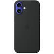 Apple Husa Originala Silicon iPhone 16, MagSafe, Black