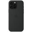 Apple Husa Originala Silicon iPhone 16 Pro Max, MagSafe, Black