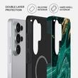 Burga Husa Dual Layer Magnetic Emerald Pool Samsung Galaxy S26 Ultra