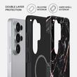 Burga Husa Dual Layer Magnetic Rose Gold Marble Samsung Galaxy S26 Ultra