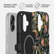 Burga Husa Dual Layer Magsafe Bloomy Garden iPhone 17