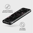 Burga Husa Dual Layer Rose Gold Marble Samsung Galaxy S25