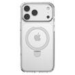 Devia Husa Clean Series Magnetic Shockproof iPhone 17 Pro Transparent, cu suport
