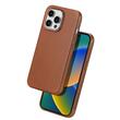 Dux Ducis Husa Piele Naples iPhone 14 Pro MagSafe, Maro