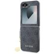 Guess Husa 4G Charms Samsung Galaxy Z Flip6 Gri