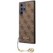 Guess Husa 4G Charms Samsung Galaxy S23 Ultra Maro