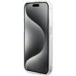 Guess Husa 4G Gold Stripe iPhone 15 Pro Roz