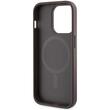 Guess Husa 4G Printed Stripes MagSafe iPhone 15 Pro Maro