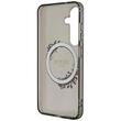 Guess Husa Flowers Wreath MagSafe Samsung Galaxy S24 Negru
