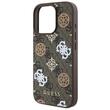 Guess Husa PU 4G Peony MagSafe iPhone 16 Pro Max Maro