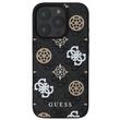 Guess Husa PU 4G Peony MagSafe iPhone 16 Pro Max Negru