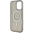 Guess Husa Rhinestones Ring MagSafe iPhone 16 Pro Negru