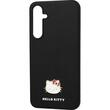 Hello Kitty Husa Metal Logo Kitty Head Samsung Galaxy A55 Negru