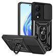 Lemontti Husa CamShield Honor X7b / X7b 5G / 90 Smart Negru