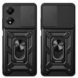 Lemontti Husa CamShield Honor X7b / X7b 5G / 90 Smart Negru