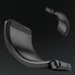 Lemontti Husa Carbon Case Flexible Xiaomi Redmi Note 12 Pro / Poco X5 Pro 5G Negru