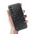 Lemontti Husa Crystal Glitter Samsung Galaxy A34 5G Argintiu