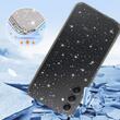Lemontti Husa Crystal Glitter Samsung Galaxy A34 5G Argintiu