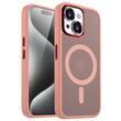 Lemontti Husa Guardian Magsafe iPhone 15 Plus Transparent / Roz