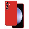 Lemontti Husa Silicon Premium Samsung Galaxy A15 / A15 5G Rosu