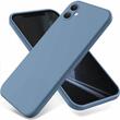 Lemontti Husa Silicon Soft Slim Samsung Galaxy A05 Lavender Gray (material mat si fin, captusit cu microfibra)
