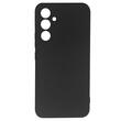 Lemontti Husa Silicon Soft Slim Samsung Galaxy A34 5G, material mat si fin, captusit cu microfibra, Negru