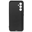 Lemontti Husa Silicon Soft Slim Samsung Galaxy A34 5G, material mat si fin, captusit cu microfibra, Negru