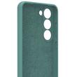Lemontti Husa Silicon Soft Slim Samsung Galaxy S23, material mat si fin, captusit cu microfibra, Verde