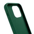 Lemontti Husa Silicon cu Snur iPhone 13 Pro Verde (protectie 360°, material fin, captusit cu microfibra)