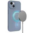 Lemontti Husa Silicon iPhone 15 MagSafe Gri