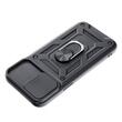Lemontti Husa Slide Camera Armor Samsung Galaxy A55 Negru