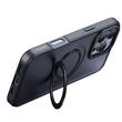 Mcdodo Husa Mata MagSafe iPhone 16 Pro Max cu suport Negru