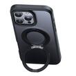 Mcdodo Husa Mata MagSafe iPhone 16 Pro cu suport Negru