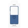 Samsung Husa Originala Silicone Cover cu inel Samsung Galaxy Z Flip7 Albastru