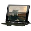 UAG Husa Book Scout Series iPad 10.2 inch(7th, 8th Gen, 9th Gen) Black / Olive