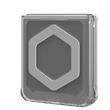 UAG Husa Plyo Pro Magsafe Samsung Galaxy Z Flip6 Ice Silver