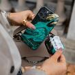 Husa iPhone 13 Pro Burga Dual Layer Emerald Pool