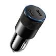 Lemontti Incarcator Auto Super Fast Charge 60W 2 porturi PD Type-C x 30W Negru