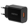 Choetech Incarcator Retea Mains Quick Charge USB-A,18W EU, 3.0A, Negru